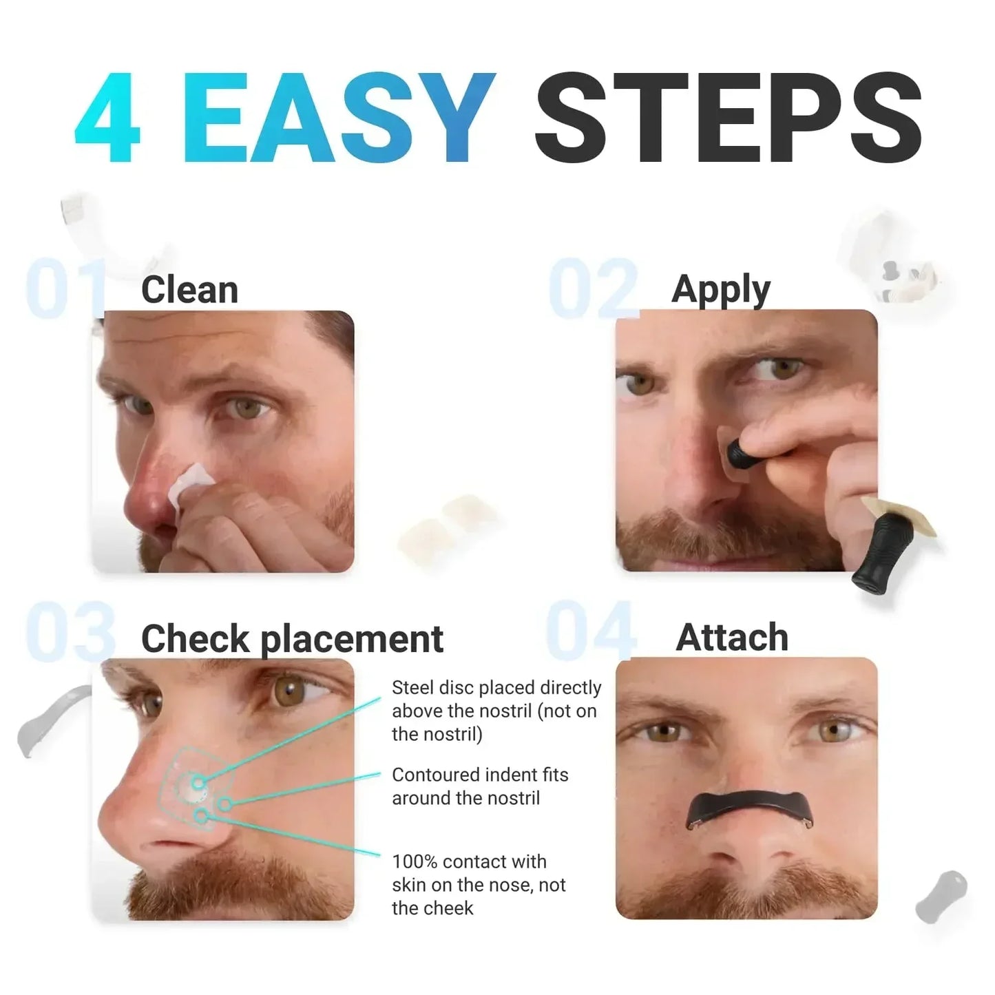 Magnetic Nasal Opener